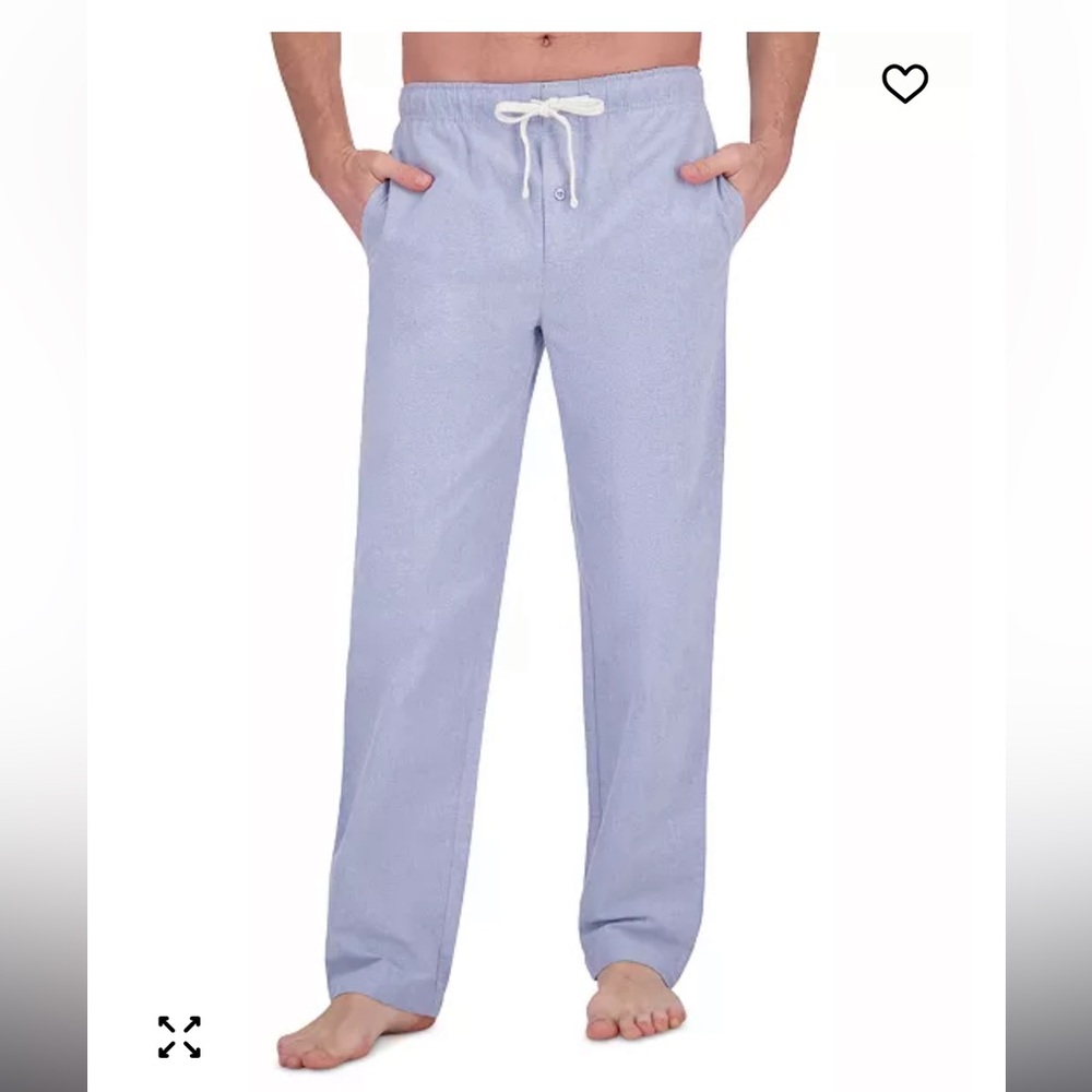 Hanes Men's Soft Blue Lounge Pants